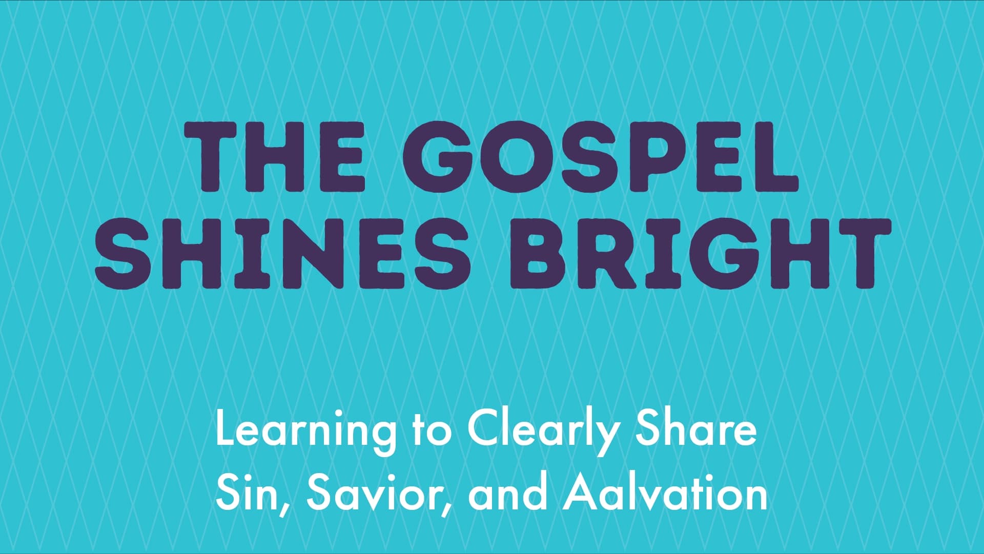 The Gospel Shines Bright
